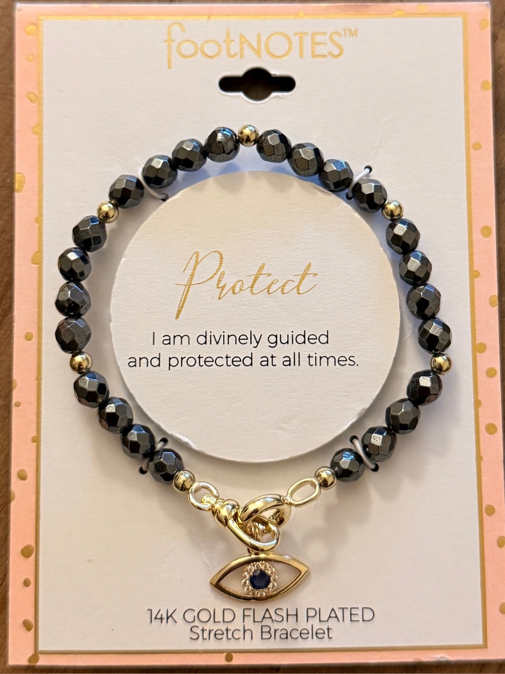 Charm Bracelet with Evil Eye